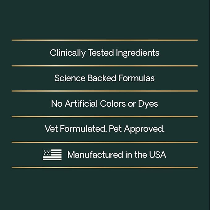 VetriScience Calm & Confident Chews, Composure Clinically Tested Calming and Anxiety Supplement for Dogs, Reduce Stress and Fear, for Thunderstorms, Fireworks and Travel, Peanut Butter, 120 Count