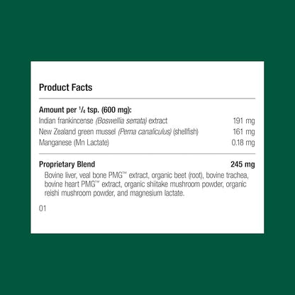 Standard Process Canine Musculoskeletal Support - Bone & Joint Health Formula for Pets - Canine Musculoskeletal Support Supplement - Supplement for Dogs to Aid Joint Comfort & Muscle Health - 120 g