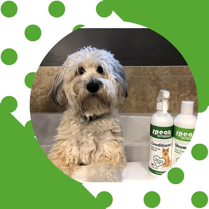 Speak Pet Products Natural Dog Shampoo, Tea Tree Relief, 1 Gallon