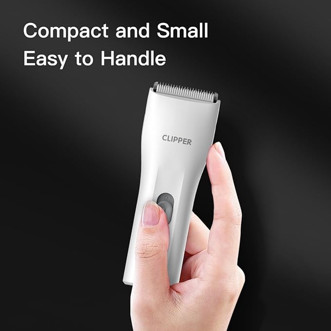 Grimgrow Dog Grooming Kit Clipper for Thick Coat Low Noise Cordless Cat Hair Trimmer Rechargeable Shaver Pet Grooming Tools for Small and Large Animals