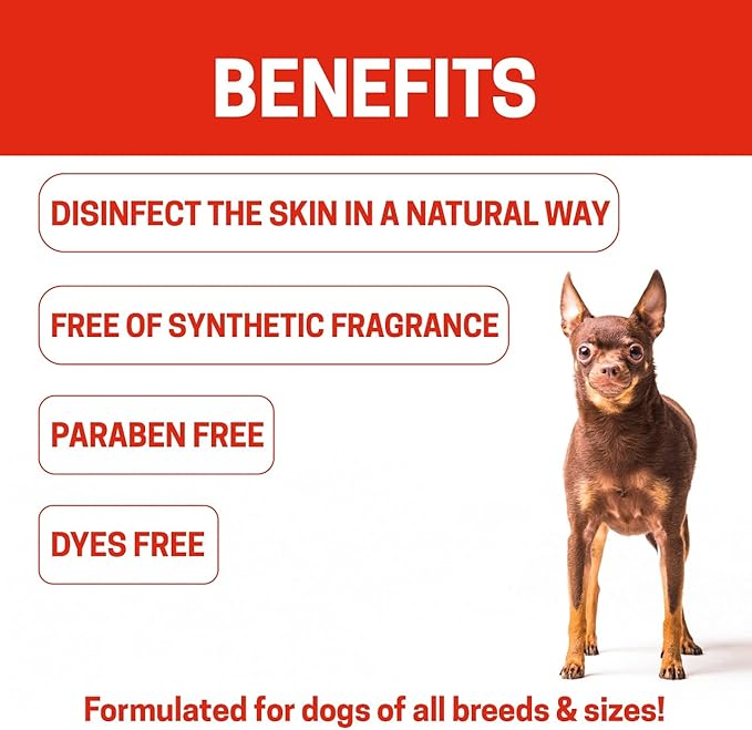 Green Coat Natural Dog Shampoo for Hot Spots And Sores | Soothing Relief for Irritated Or Itchy Skin | Made In The USA With Organic and Natural Ingredients | Made with essential oils | 16fl oz 473 ml.
