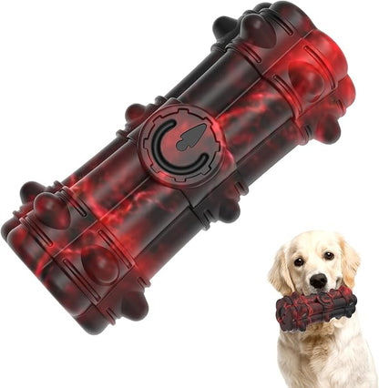 Homipooty Indestructible Chew Toy for Aggressive Large Medium Breed Dogs - Squeaky, Interactive, Tough Durable Toothbrush for Dog Birthday