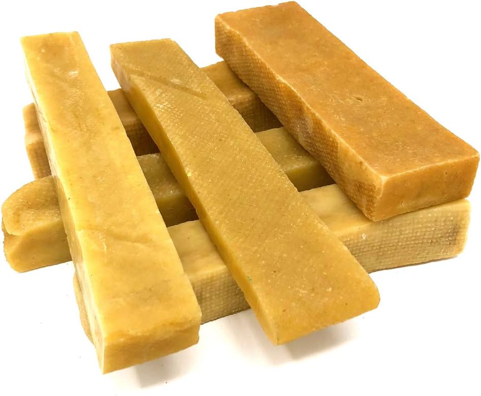 peaksNpaws Premium Yak Cheese Dog Treats - Natural Yak Chews from Himalayan Mountains - Grain Free, Lactose Free - Easily Digestible, 100% Eco-Friendly Packaging (5 Lb. Bag)
