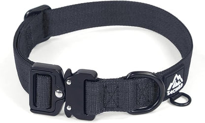 Dog Collar for Large Dogs - Adjustable, Chew Proof Nylon Collar with Metal Quick Release Buckle and D-Ring for Dog Tags (New York Afterlight, XS(0.5''Width, Fit 8''-11''))
