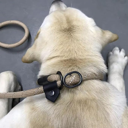 6FT Reflective Dog Leash Rope Slip Lead, Heavy Duty Loop Leash for Large Dogs, Slip Pet Lead