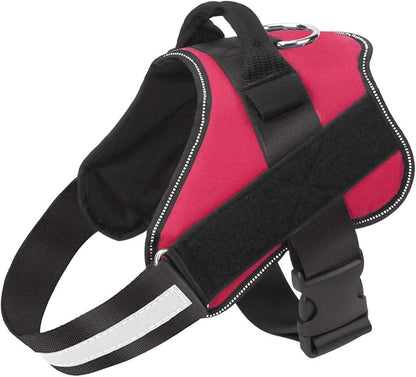 Bolux Dog Harness, No-Pull Reflective Breathable Adjustable Pet Vest with Handle for Outdoor Walking - No More Pulling, Tugging or Choking
