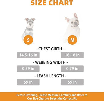 KOOLTAIL Christmas Plush Small Dog Harness and Leash Set, Warm Fleece No Pull Puppy Vest for Winter, Lightweight Reflective Step in Pet Harness for Medium Sized Dogs Boy Girl Outdoor Walking, Red M