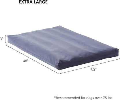 Happy Hounds Cooper Deluxe Reversible Crate Pad - Extra Large - Denim