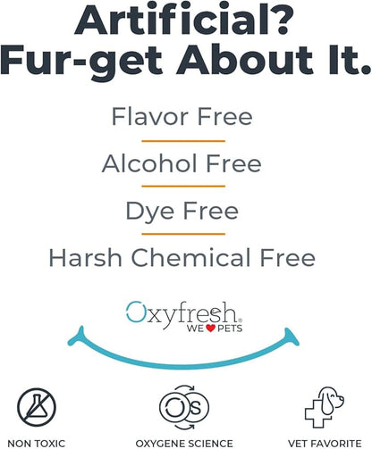 Oxyfresh Premium Pet Dental Kit for Dogs & Cats – Easiest Breath Freshener & Teeth Cleaning Solution for Fresh Breath, Clean Teeth, Plaque & Tartar Control – 1oz Toothpaste + 3oz Water Additive