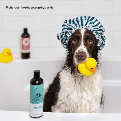 kin+kind Cat & Dog Conditioner with Shea Butter, Aloe & Betaine – All-Natural Pet Supplies to Moisturize, Soften & Restore Coat, Shed Control & Coat Defense for Dogs and Cats, Made in USA - 12 fl oz