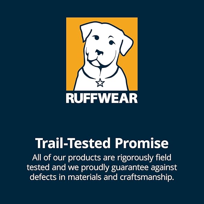 Ruffwear, Flagline Dog Harness, Lightweight and Reflective, No Pull Dog Lift Harness for Hiking, Running and Everyday Use, Basalt Gray, X-Small