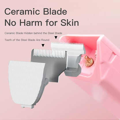 Upgrade Your Pet Grooming Game Professional Replacement Blades and Charging Cord - Safe, Sharp, and Easy to Use