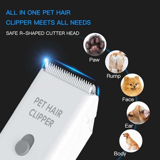 Detatchable Replacement Blades for Dog Clipper,Replacements Blades for Dogs and Cats Grooming Clippers,6 PCs Replacement Blades Only