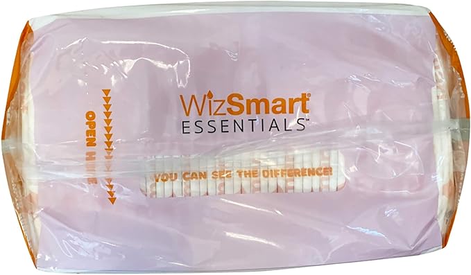 WizSmart Essentials Pads, Large, 50ct, Fresh Scented