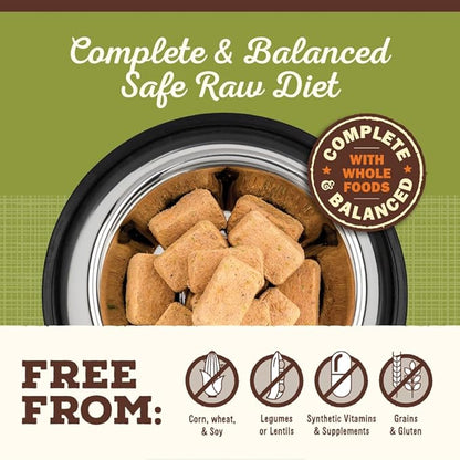 Primal Freeze Dried Raw Dog Food Nuggets, Lamb, Complete & Balanced Meal, Also Use as Topper or Treat, Premium, Healthy, Grain Free, High Protein Raw Dog Food, 14 oz (Pack of 4)