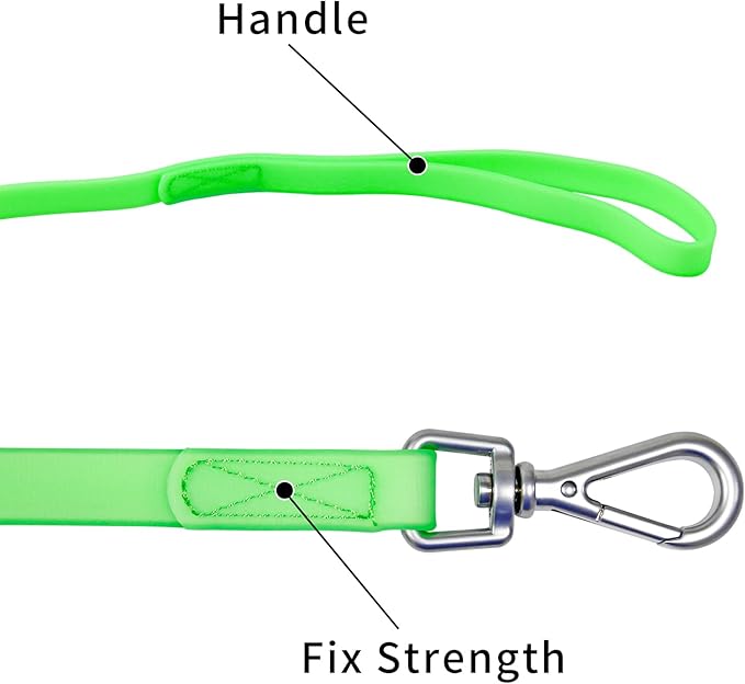 Waterproof Dog Training Leash 50FT 30FT 15FT 10FT 5FT Heavy Duty Recall Long Lead for Large Medium Small Dogs