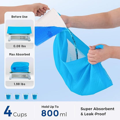ZOMISIA Health Monitoring Puppy Pee Pads 100 Count for Dogs 22" x 22" - 14 Color Changing Pee Pads with pH Indicator + 86 Dog Potty Training Pad, Odor-Control, Super Absorbent & Leak-Proof
