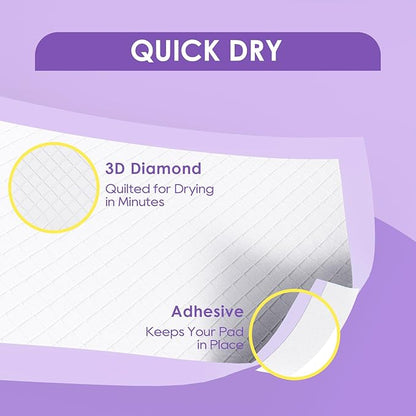 JollyMate 28"x34" Extra Large Dog Pee Pads 50 Counts, Leak-Proof Heavy Absorbent Pee Pads for Dogs, Quick Dry Disposable Puppy Pee Pads Slight Fresh Scented