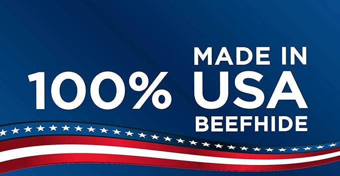 Pet Factory 100% Made in USA Beefhide 5" Chip Rolls Dog Chew Treats - Chicken Flavor, 5 Count/1 Pack