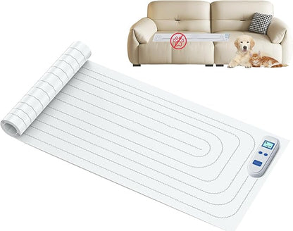 Scat Mat for Dogs and Cats, 59"x11"Rechargeable pet Shock mat,3 Adjustable scat mat Safe Modes,Indoor Dog & Dog Shock mat,Keep Pets Off Counters, Furniture, Couch, Sofa, Bed,Shock Pads for Cats