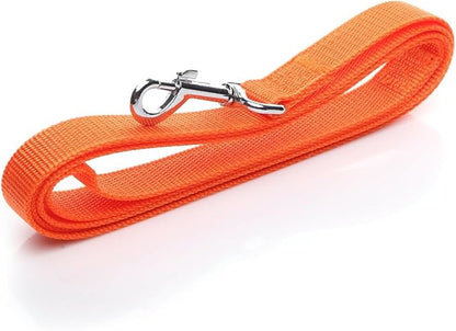 Nylon Dog Leash 8 Feet Long, Walking Training Dog Leashes for Medium Large Dogs