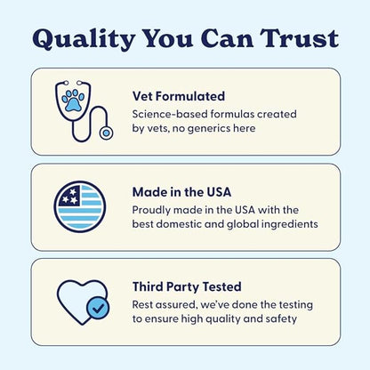 Origin Labs Belly Buddies - Probiotics for Dogs - Prebiotics & Probiotics - Supports Gut, Skin, and Immune Health - 5 Billion CFUs 7 Strain Probiotic Blend - Natural Bacon Flavor, 90 Soft Chews