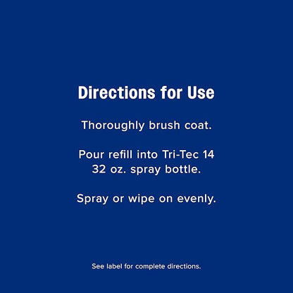 Farnam Tri-Tec 14 Fly Spray for Horses – Long-Lasting Insect Repellent Kills and Repels Flies, Gnats, Ticks & Mosquitoes, Conditions Coat – Up to 14 Days Protection – 128 oz