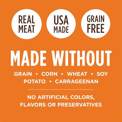 Instinct Healthy Cravings Natural Wet Cat Food Topper, Grain Free Recipe - Real Duck, 3 oz. Pouches (Pack of 24)