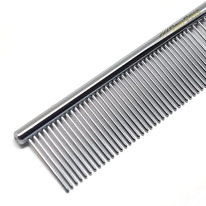 Claw Claws 6.1" Comb with Rounded Ends Spine, Pet Comb for Professional Groomer Tool, for Short to Medium Haired Dog, Cat and other pets.