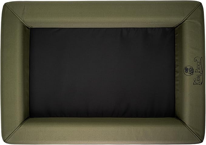 King Buck Orthopedic After-Hunt Dog Bed, Olive, S
