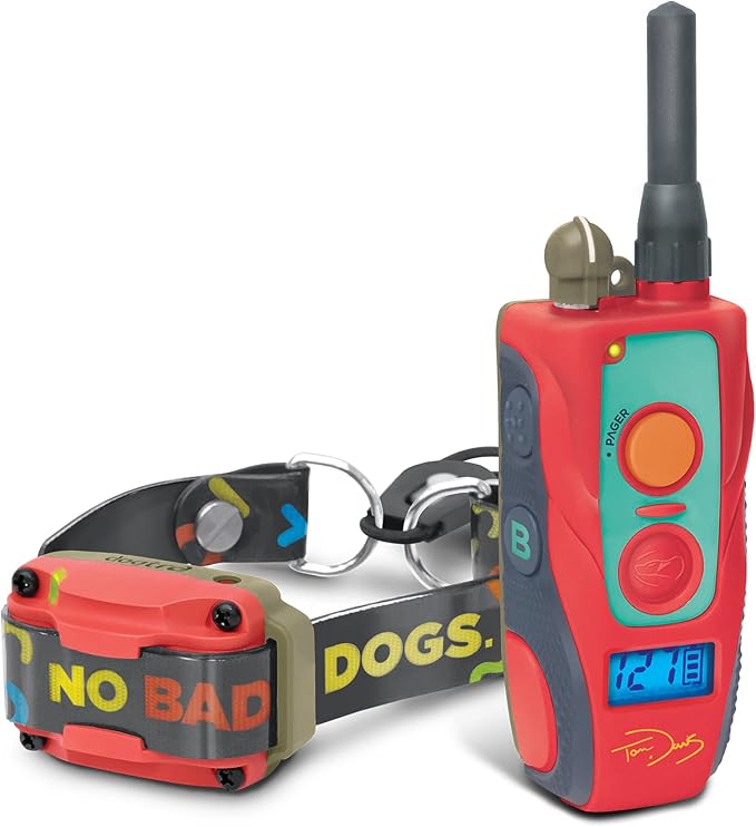 Dogtra E-Collar Tom Davis 280C Boost & Lock, Waterproof, 1/2-Mile Range Dog Training Collar with Remote, Rechargeable, 127 Levels, Vibration, Bungee, No Bad Dogs Trainer for Small, Medium, Large Dogs