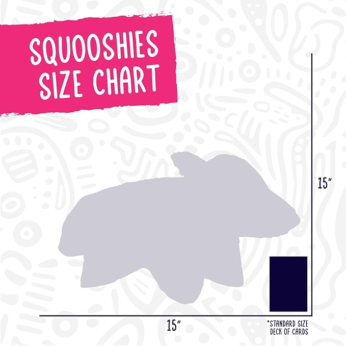 HuggleHounds Plush, Dog Toy, Durable Knot-Less Squooshie Bunny, White