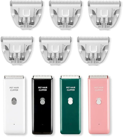Tileon Washable Replacement Blades for Dog Clipper,Replacements Blades for Dogs and Cats Grooming Clippers,6 PCs of Replacement Blades Only