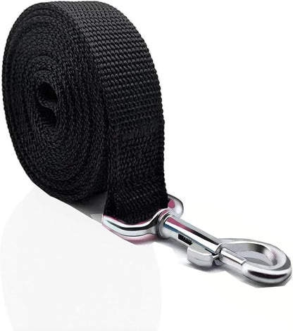 Nylon Dog Leash 8 Feet Long, Walking Training Dog Leashes for Medium Large Dogs
