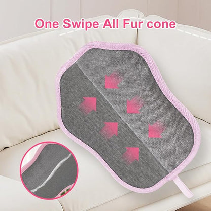 Pet Hair Removal Glove for Dogs & Cats - Electrostatic Grooming Mitt with Dual-Action Bristles | Reusable Washable Furniture Couch Car Lint Remover Tool
