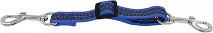 Herm. Sprenger Prong Collar Safety Clip with Reflective Stripes 6"-8" - Pack of 1 Dog Leash Safety Strap - Enhanced Durability for Secure Leash Connection - Ideal for Safe Walk and Training (Blue)