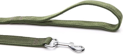 Nylon Dog Leash with 2-Layer, 4 FT/ 6 FT/ 7FT Long, 1 Inch Wide for Medium Large Dogs