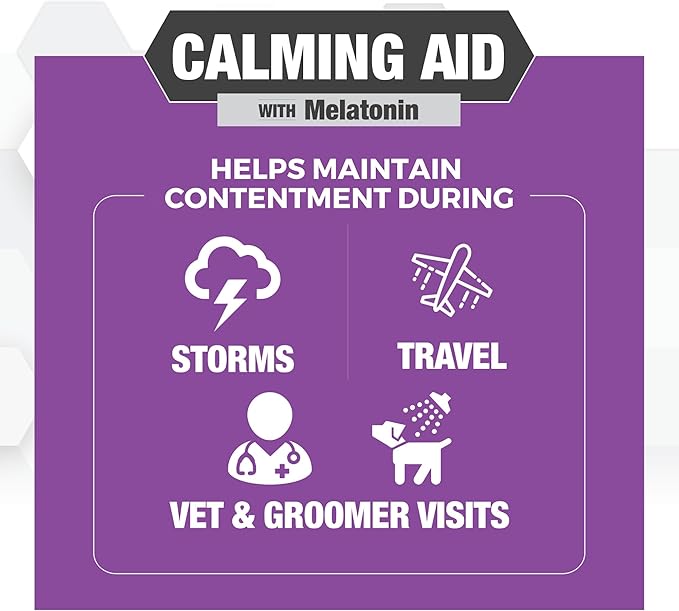 ProgilityMAX Maximum Strength Dog Calming Bars for Stressful Situations, with Melatonin for Dogs, Single-Serve Chews (12 Bars)