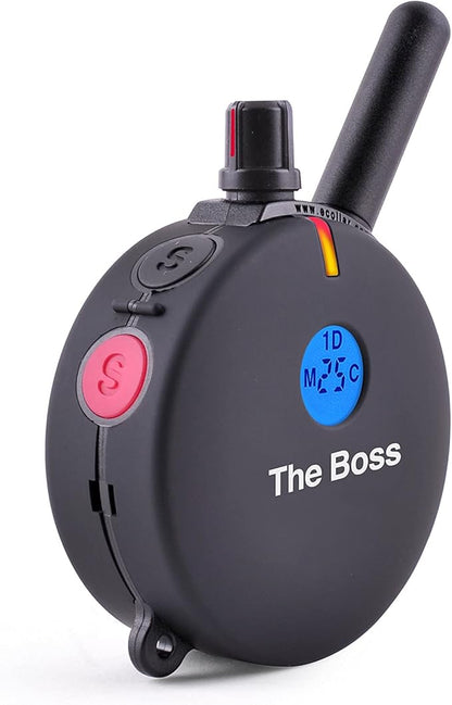 Educator ET-800 The Boss E Collar for Dog Training with Remote - 1 Mile Range, Waterproof, 100 Blunt Stimulation Levels, Tone or Vibration Mode, Night Light Tracking for Small, Medium & Large Dogs