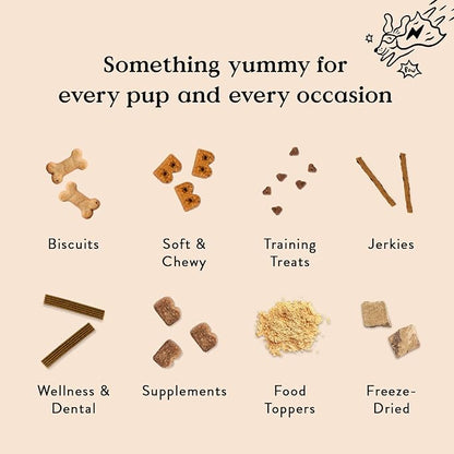 Bocce's Bakery Oven Baked Cheese Recipe Treats for Dogs, Wheat-Free Everyday Dog Treats, Made with Real Ingredients, Baked in The USA, All-Natural Soft & Chewy Cookies, Cheese, 6 oz