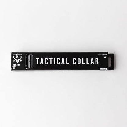 Operation Good Boy Tactical Dog Collar – Durable Military-Grade Nylon with Quick Release Buckle & Training Handle – Adjustable for Medium and Large Dogs (Black)