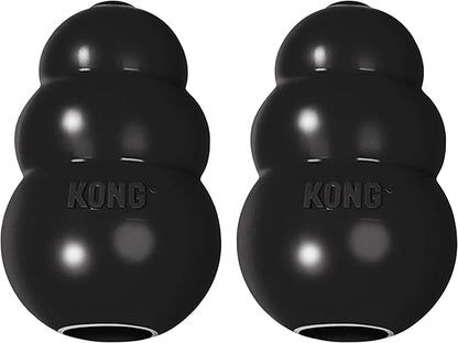 KONG Extreme Dog Toy - Fetch & Chew Toy - Treat-Filling Capabilities & Erratic Bounce for Extended Play Time Most Durable Natural Rubber Material - for Power Chewers - for X-Large Dogs (Pack of 2)
