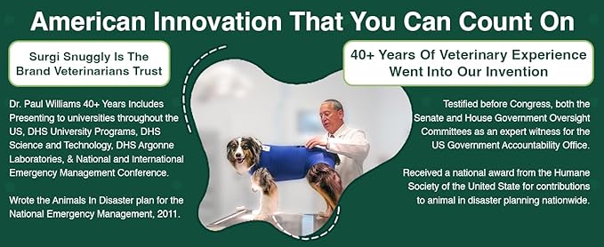 SurgiSnuggly Veterinary Invented Dog Surgical Recovery Suit for Female Spay or Male Dogs Neuters,Cone Alternative, Original Dog Onesie Bodysuit for After Surgery Small, Medium, Large Dogs 2XL Plum EC