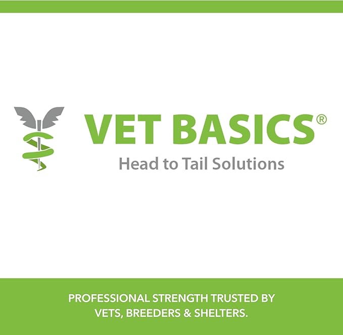 Vet Basics Lime Sulfur Dip – Skin Itch Relief Concentrated Antimicrobial & Antiparasitic Solution for Dogs, Cats, Puppies, Kittens & Horses, Helps Manage Ringworm, Mange, Skin Irritation, 1 Gallon