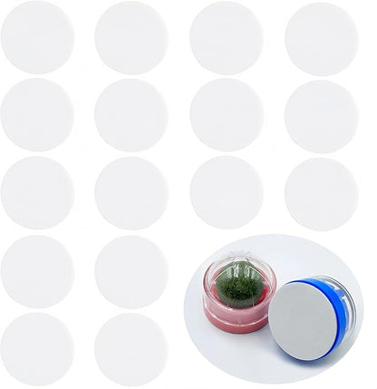 FixItRight 16 Pcs Adhesive Pads for Catnip Balls – Strong Double-Sided Replacement Pad Compatible with Most Wall-Mounted Catnip Balls – Double-Sided Adhesive Pads for Drawer, Door, Fridge, Toilet