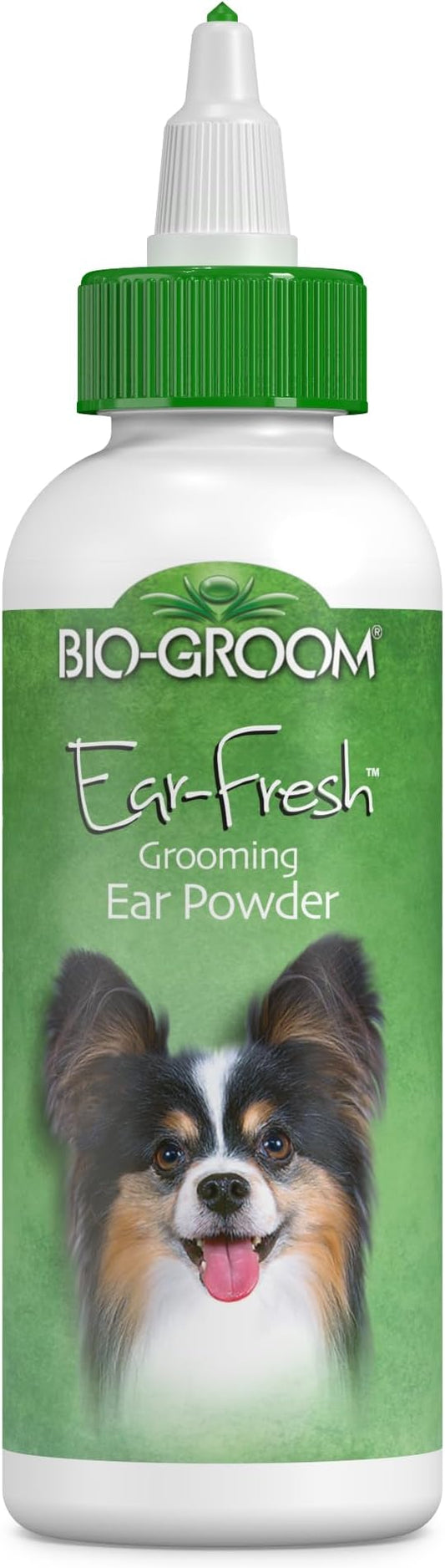 Bio-groom Ear-Fresh Dog Grooming Ear Powder - Cat & Dog Ear Cleaner, Bathing Supplies, Puppy Wash, Cruelty-Free, Made in USA - 24 g 1-Pack