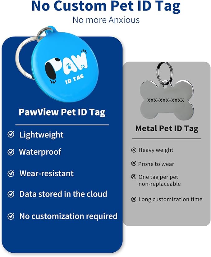 Reflective Dog Collar for Large Dogs with Dog Tags Personalized & Quick Release Buckle, Adjustable and Comfortable Nylon Pet Collar, Blue