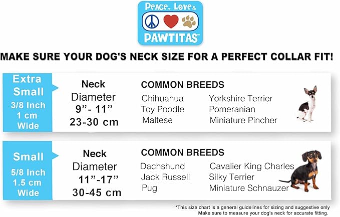 Pawtitas Reflective Dog Collar Reflective Thread Reflective Dog Collar Personalized Name Phone Number Adjustable Collar for Small Dogs Small Puppy Red Dog Collar Extra Small Breeds