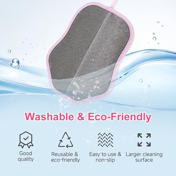 Pet Hair Removal Glove for Dogs & Cats - Electrostatic Grooming Mitt with Dual-Action Bristles | Reusable Washable Furniture Couch Car Lint Remover Tool