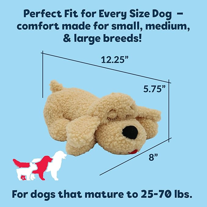 Snuggle Puppy SmartPetLove Special Edition Toys - Heartbeat Puppy for Dogs - Pet Anxiety Relief and Calming Aid - Comfort Dog Toys for Behavioral Training in Doodle